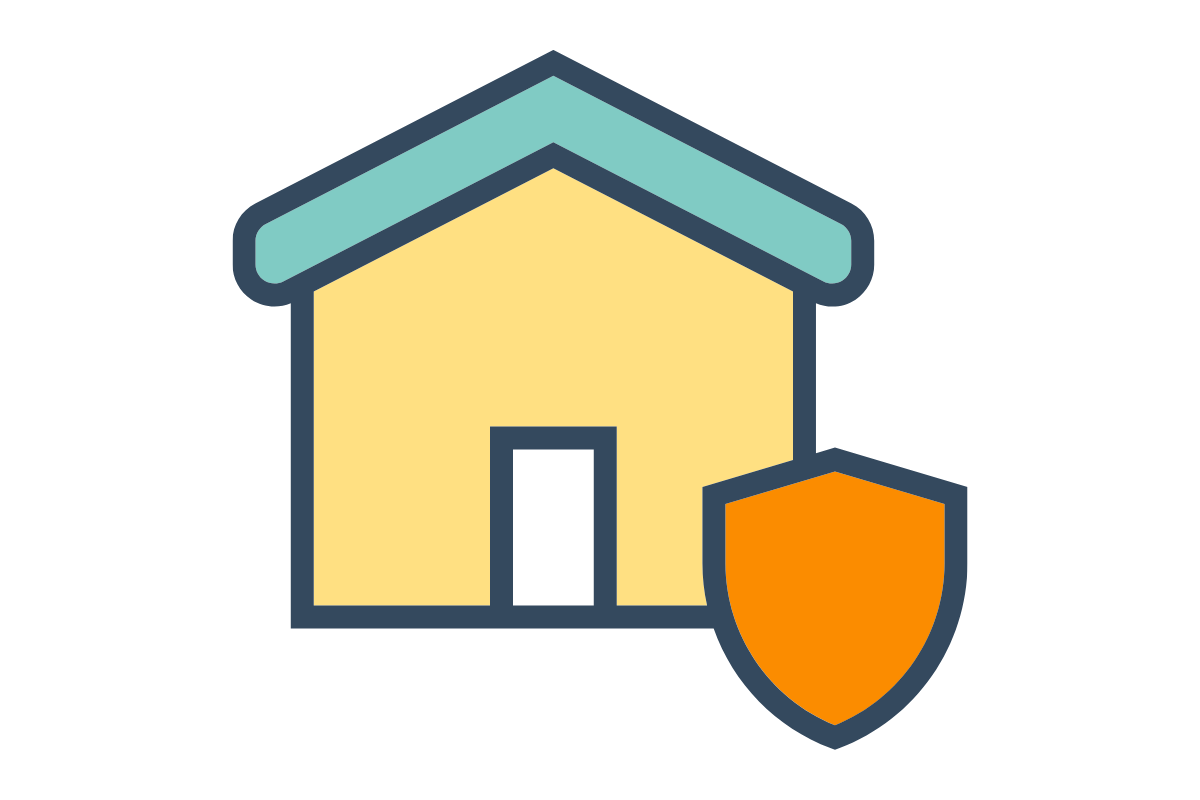 A beautiful protected home