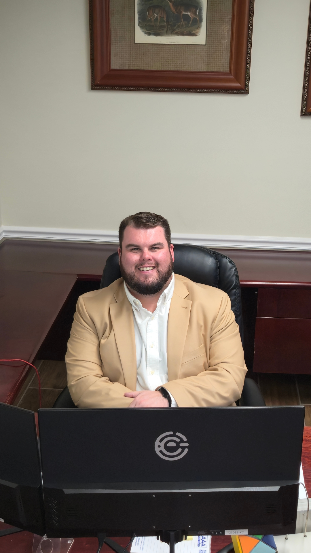 Professional portrait of Luke Michel